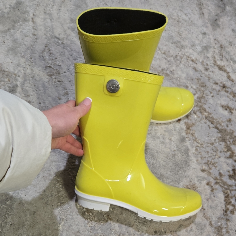 UGG Bright Yellow Waterproof Boots